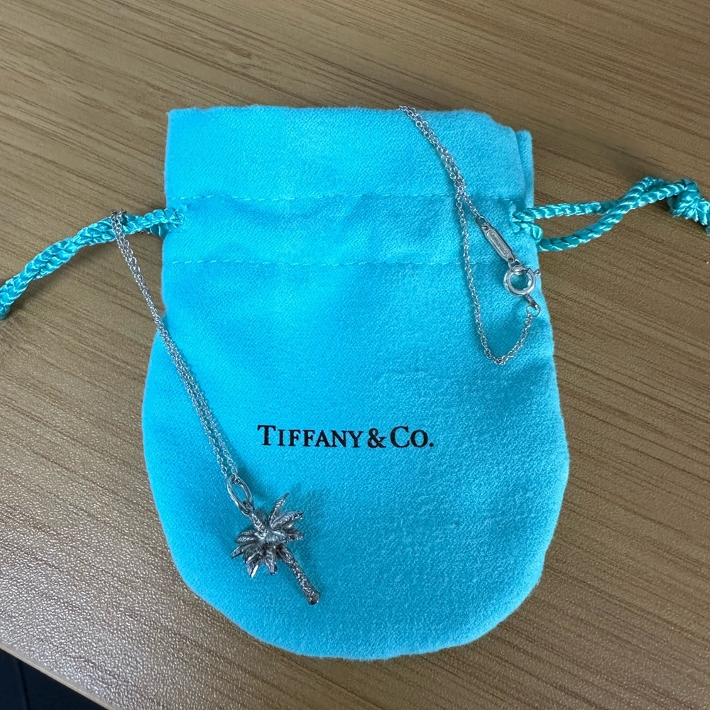 Tiffany Palm Tree Necklace